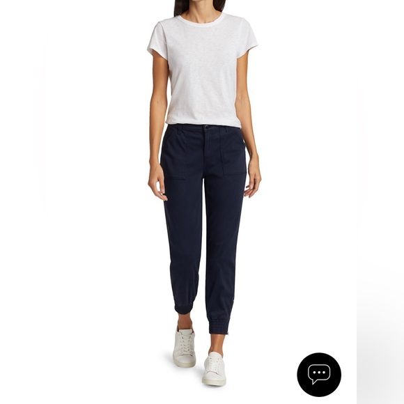 J Brand Arkin Zip Ankle Jogger in Courant - Picture 2 of 8